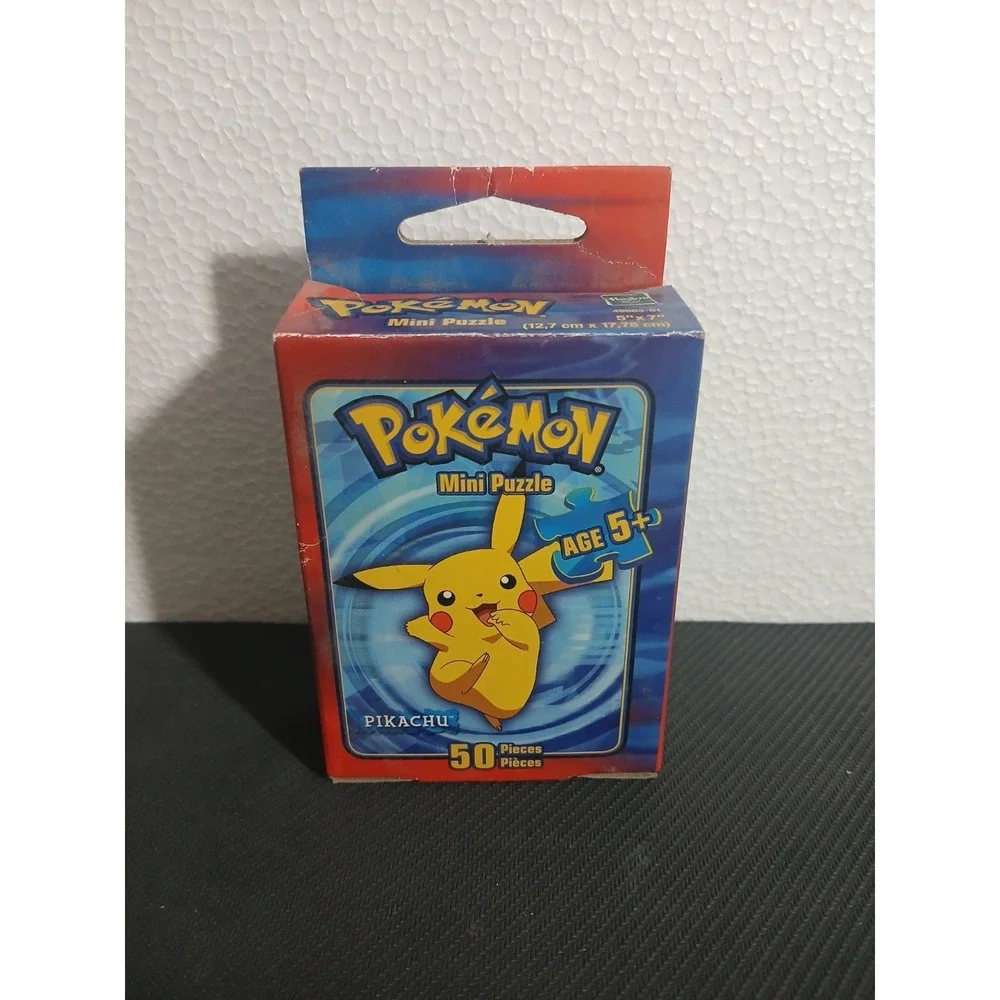 Pokémon Pikachu 2004 Hasbro 50 Piece Mini‎ Puzzles Read Sealed Bag Complete